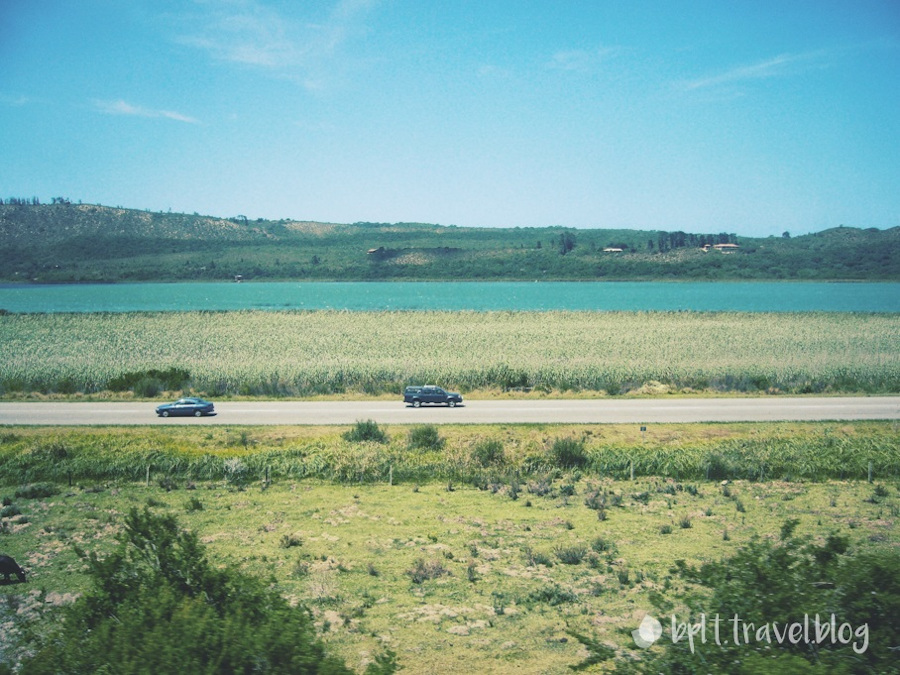 En route from Cape Town to the Garden Route.