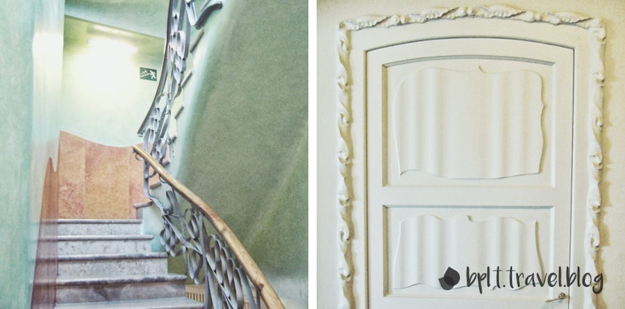 Inside the Casa Milà, Barcelona.