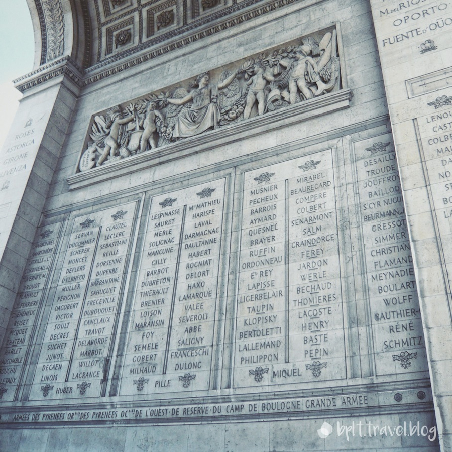 Arc de Triomphe, Paris.