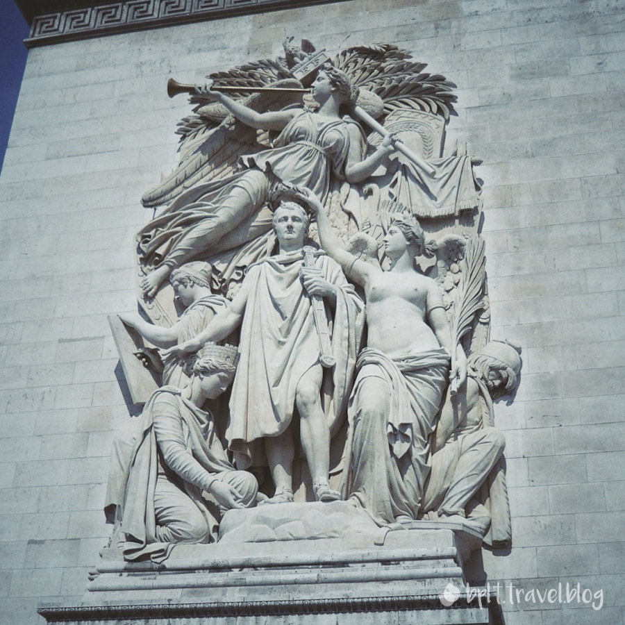 Arc de Triomphe, Paris.