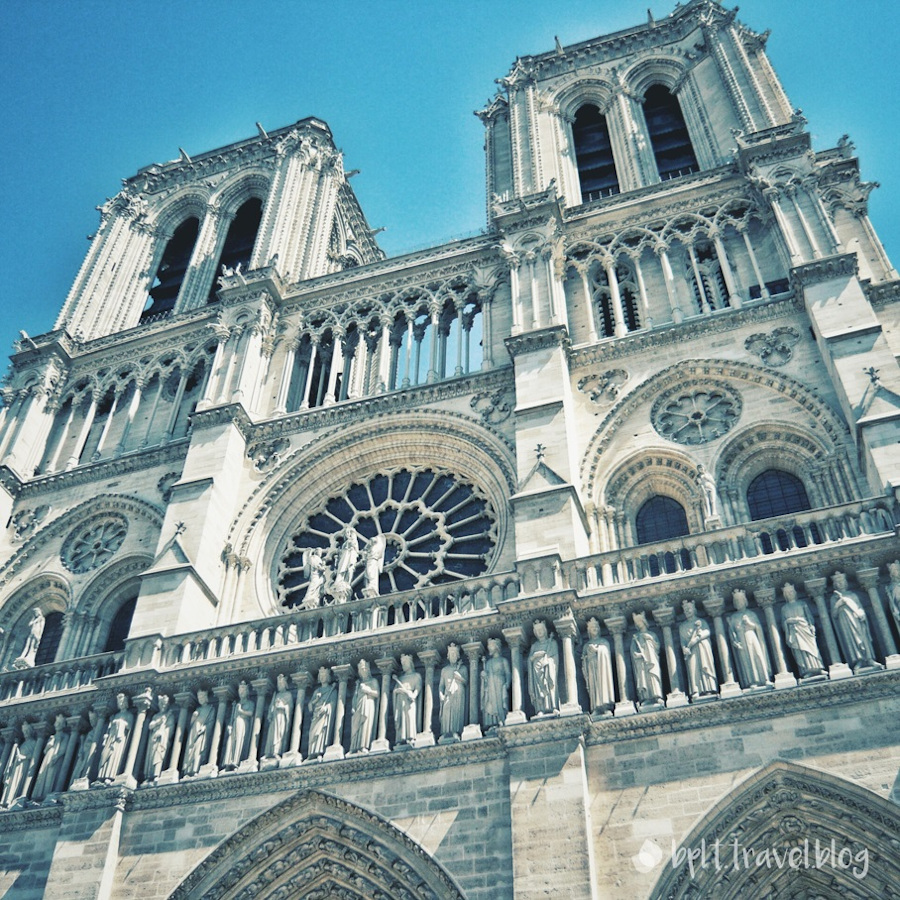The Notre-Dame Cathedral, Paris.