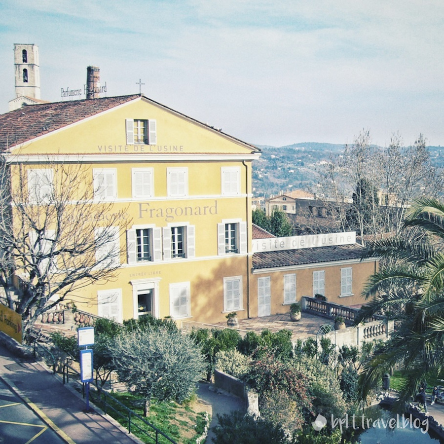 The Fragonard perfume factory in Grasse on the French Riviera.