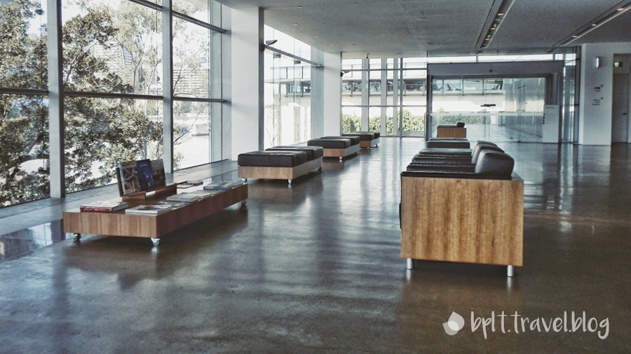 Inside the Gallery of Modern Art, Brisbane.