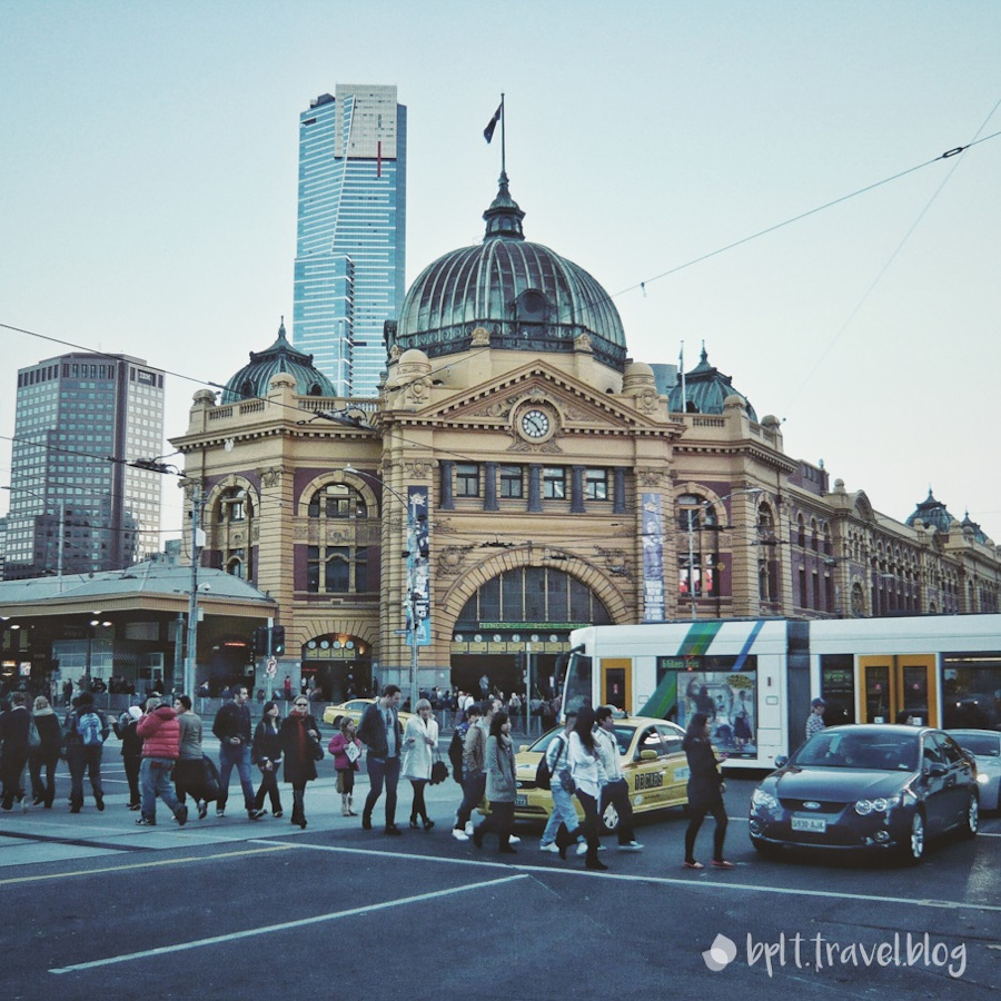 Flinders Street Station, Melbourne.