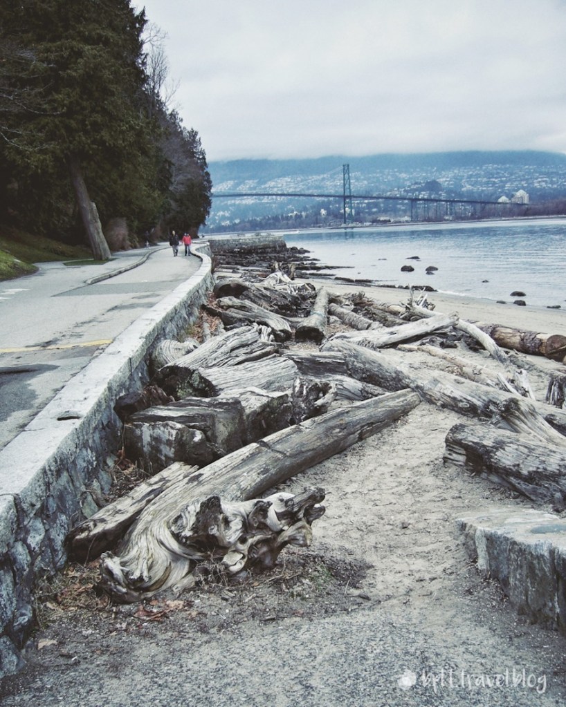 Stanley Park Seawall, Vancouver.