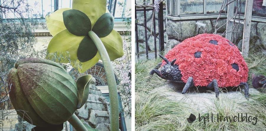 The Conservatory and Botanical Gardens at the Bellagio, Las Vegas Strip, USA.