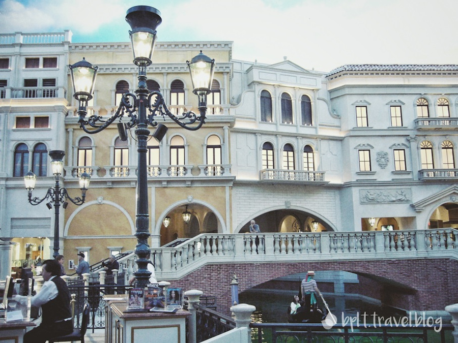 The Venetian on the Las Vegas Strip, USA.