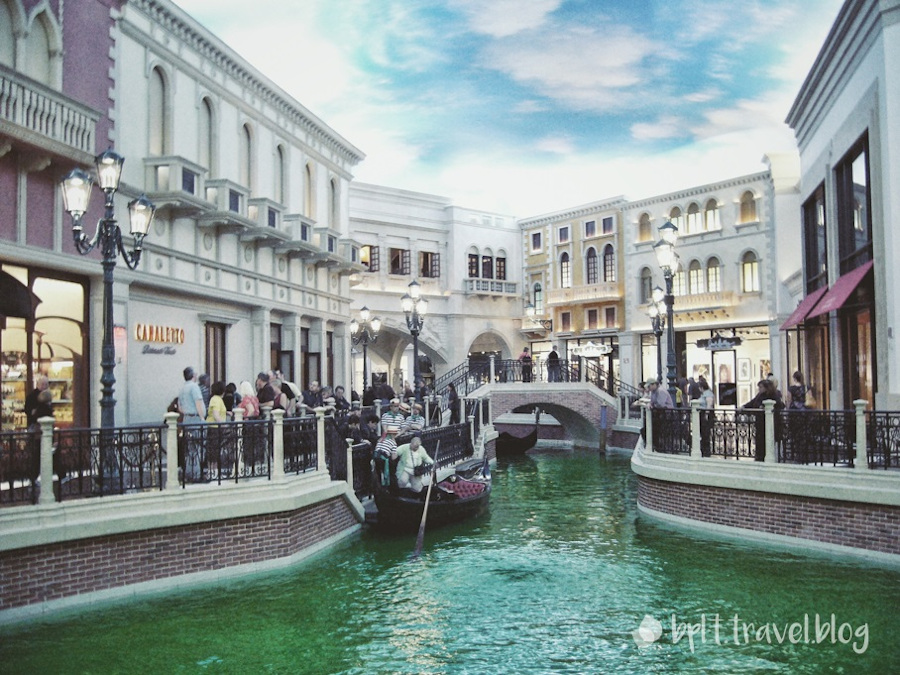 The Venetian on the Las Vegas Strip, USA.