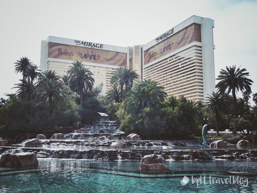 The Mirage on the Las Vegas Strip, USA.
