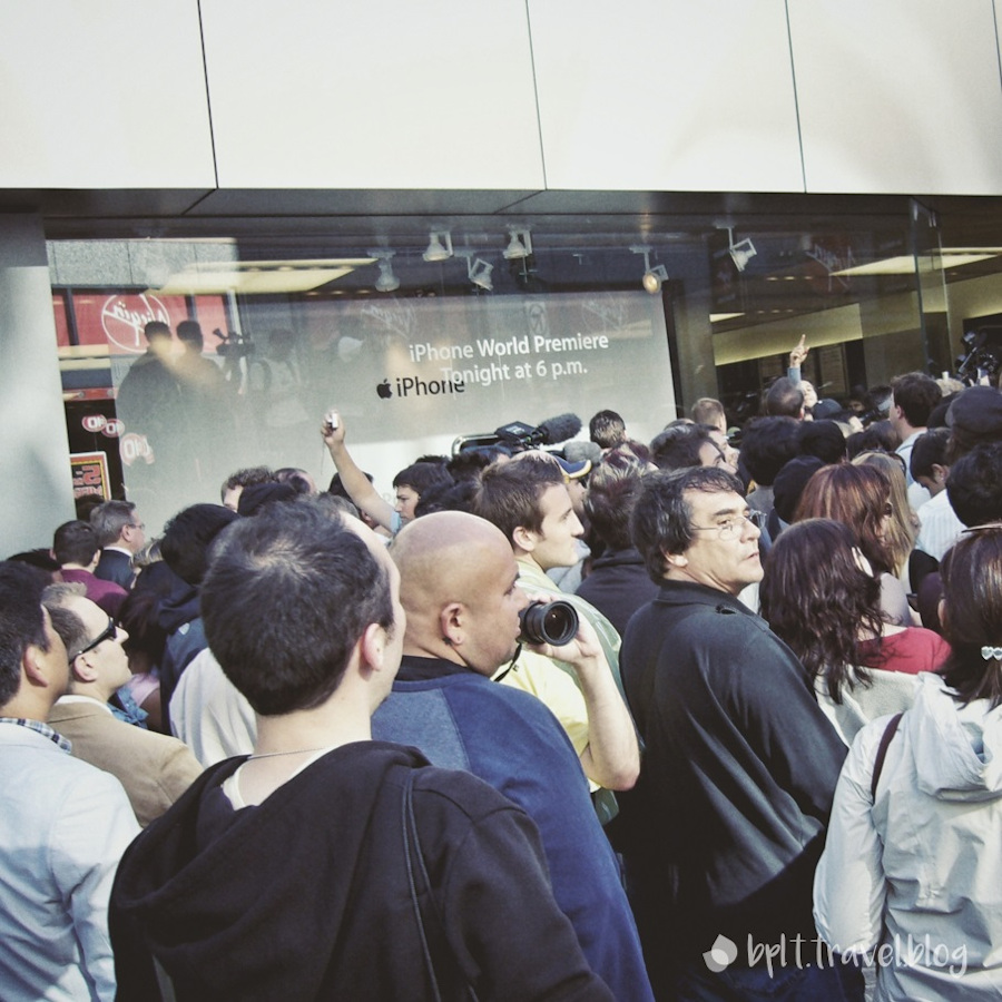 iPhone World Premiere in San Francisco, USA.