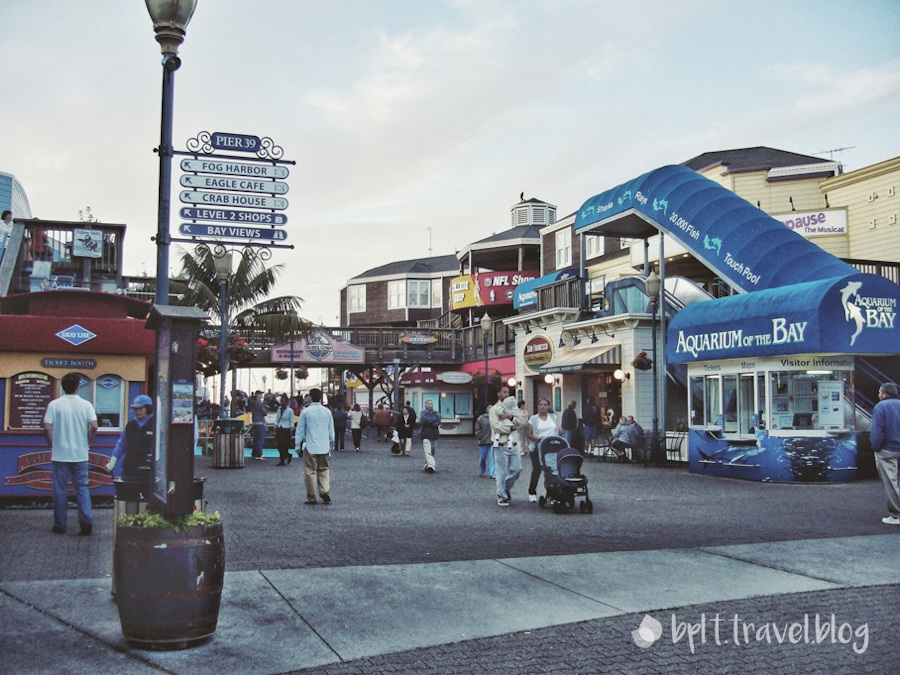 Pier 39 in San Francisco, USA.