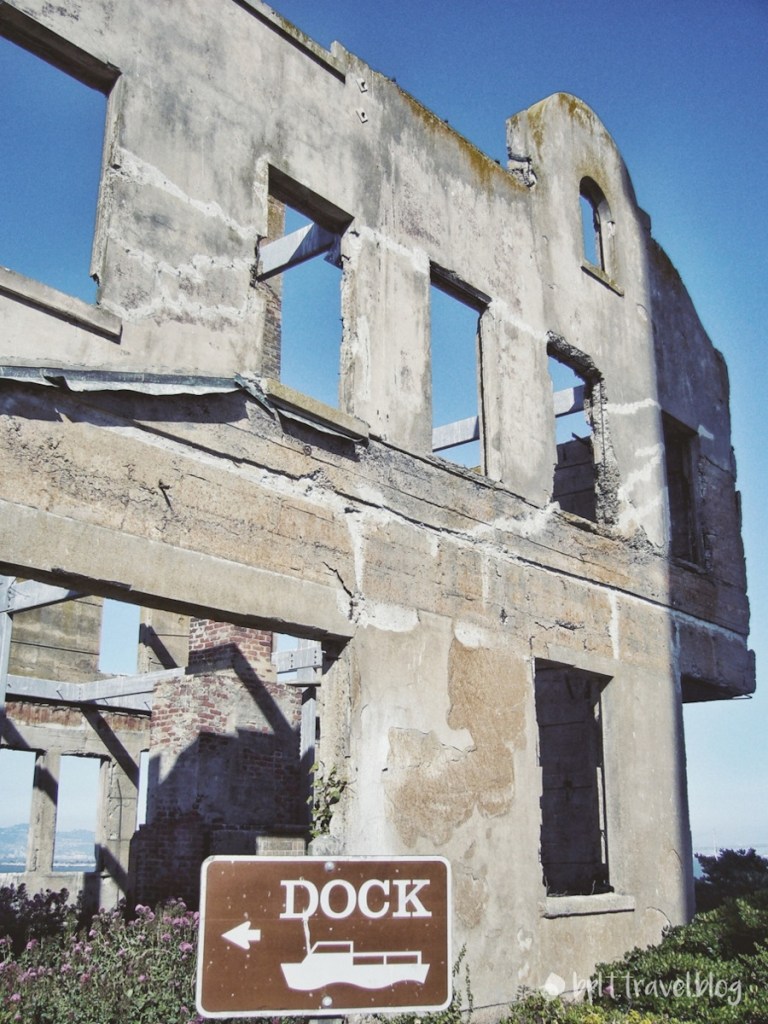 The Warden's House on Alcatraz Island, San Francisco, USA.