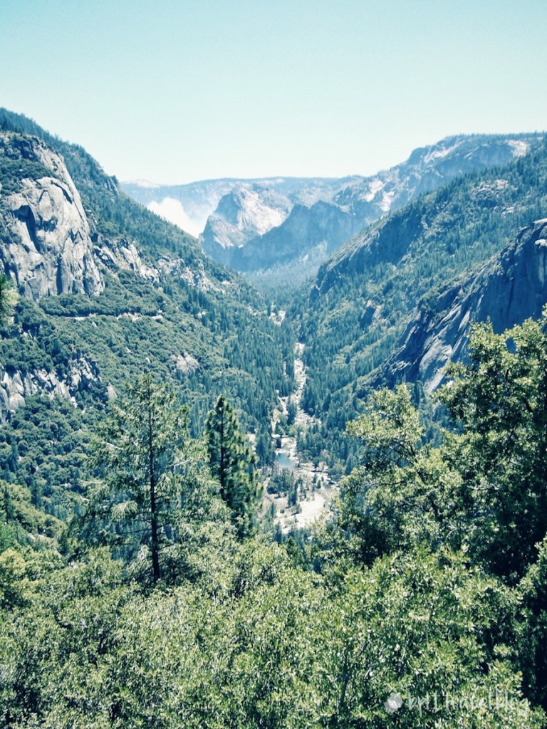 The Tunnel View in Yosemite National Park, San Francisco, USA.