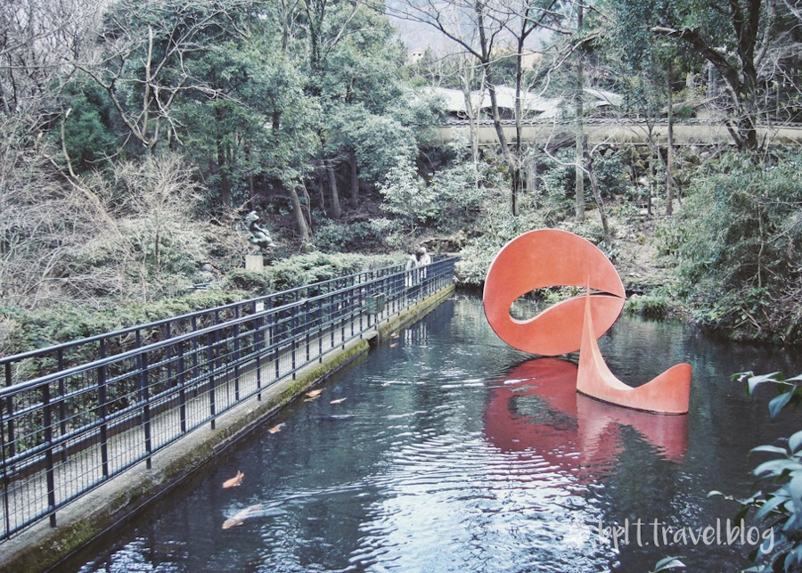Floating Sculpture 3 by Marta Pan at the Hakone Open-Air Museum, Tokyo, Japan.