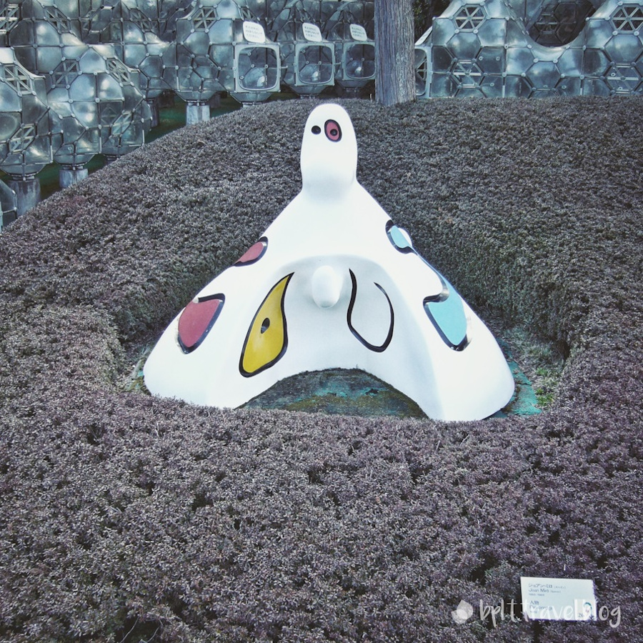 Personnage by Joan Miró at the Hakone Open-Air Museum, Tokyo, Japan.