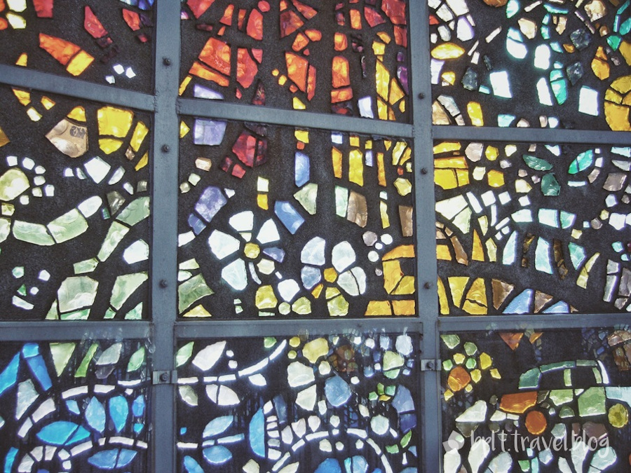 Symphonic Sculpture by Gabriel Loire at the Hakone Open-Air Museum, Tokyo, Japan.