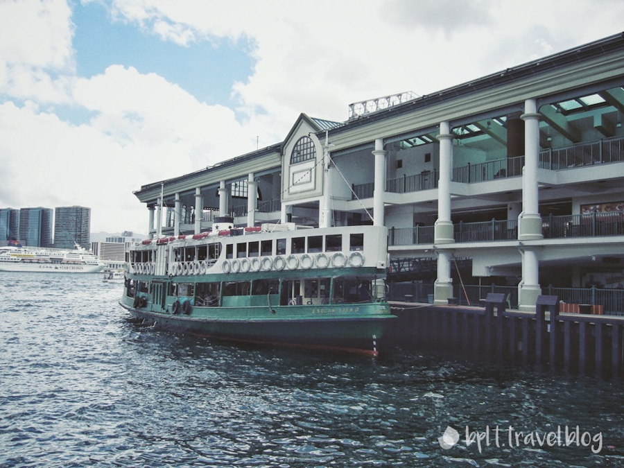 The Star Ferry in Hong Kong, China.