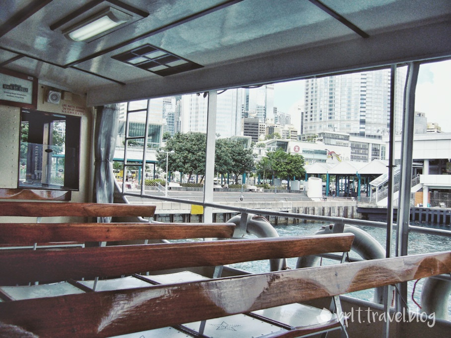 The Star Ferry in Hong Kong, China.