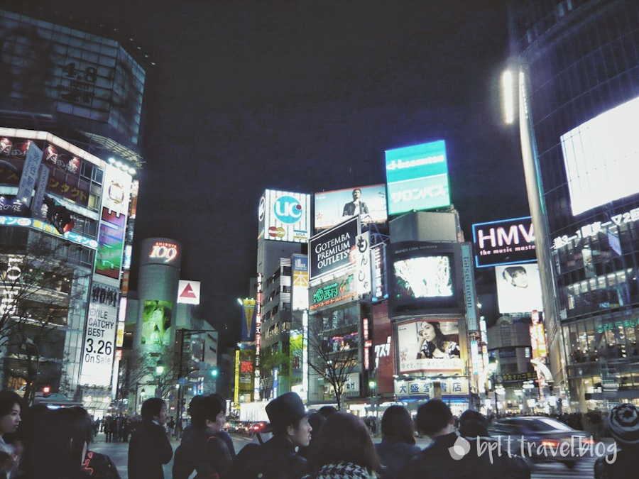 Shibuya Crossing in Tokyo, Japan.