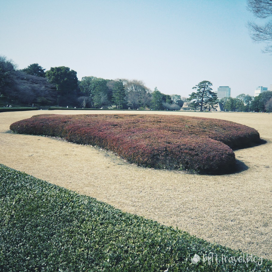 The Imperial Palace East Gardens in Tokyo, Japan.