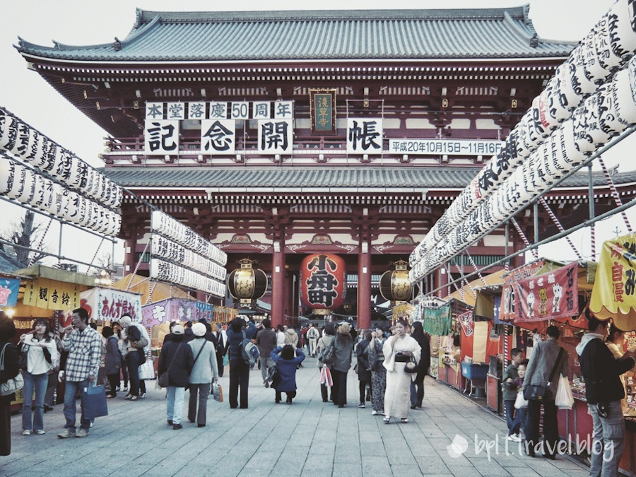Sensō-ji in Tokyo, Japan.