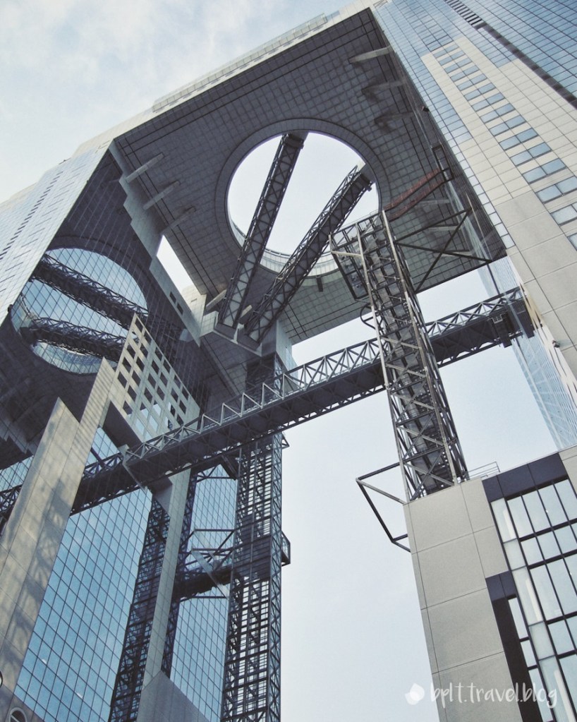 The Umeda Sky Building in Osaka, Japan.