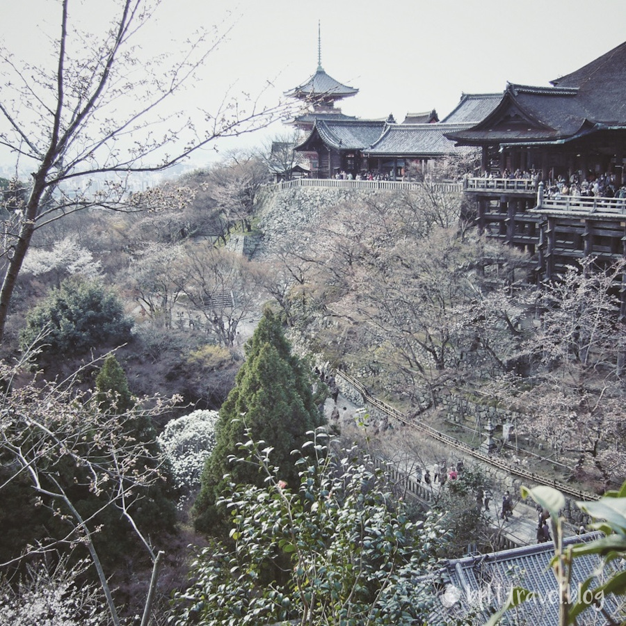 Kiyomizu-dera in Kyoto, Japan.